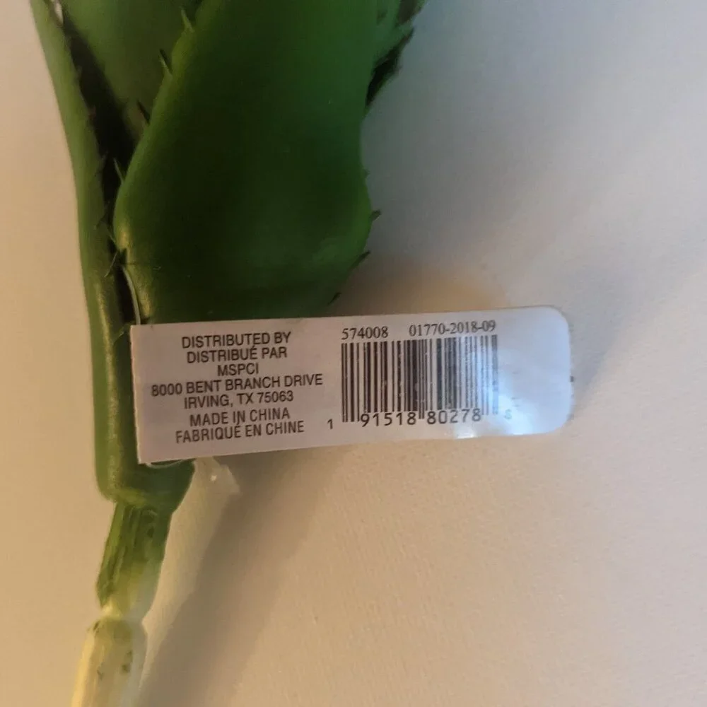 NWT Ashland Spiky Tropical Aloe Succulent Stem Plant Faux Floral Decor Michael's
